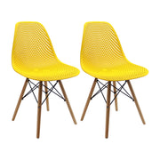 Set x 2 Sillas COLMEIA Amarillas DROPSHI