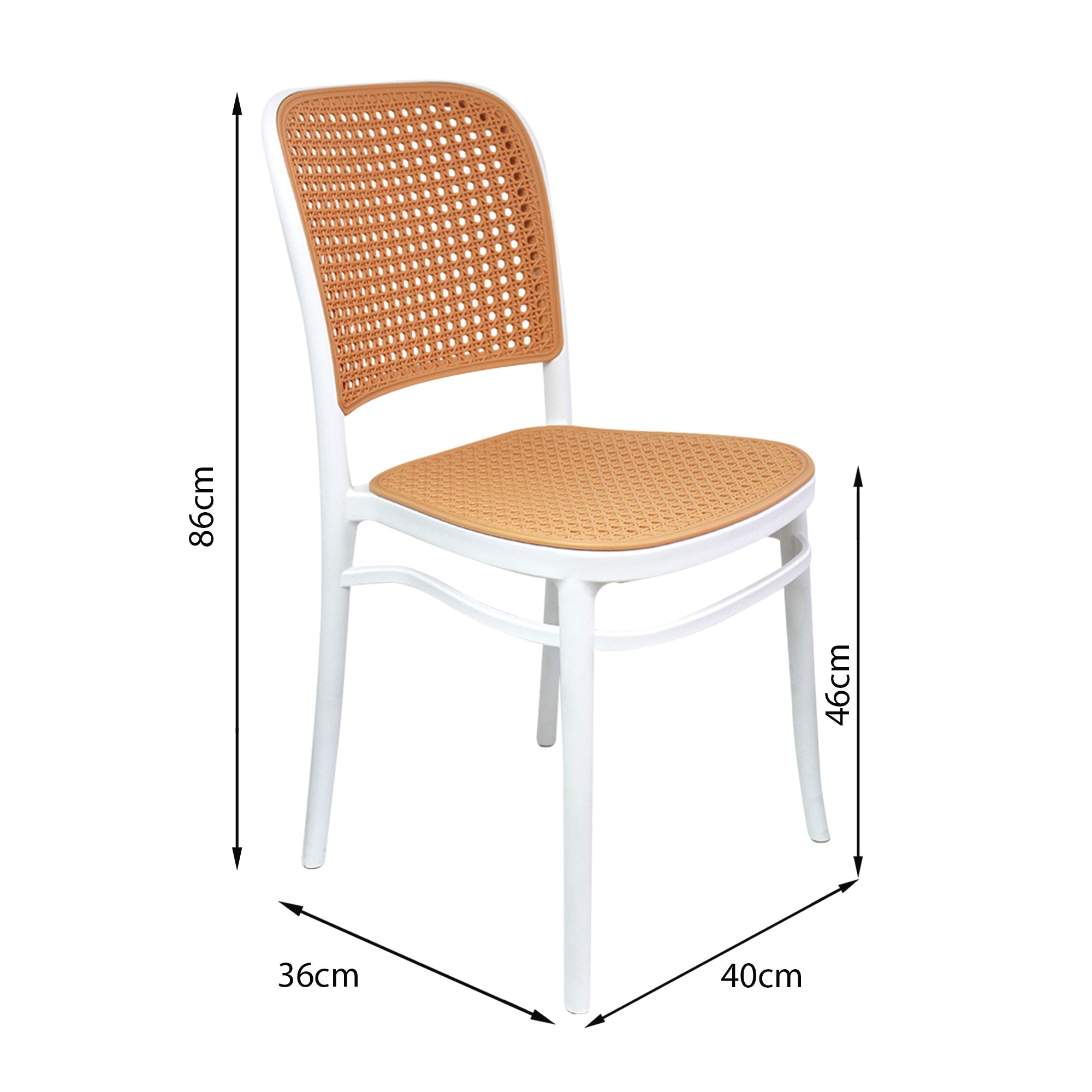 Silla AMIS Blanca DROPSHI