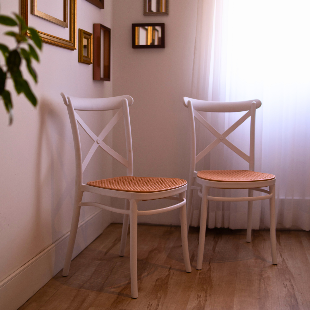 Silla PLATS Blanca DROPSHI
