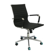 Silla ESTERILLA Oficina Baja Negra DROPSHI