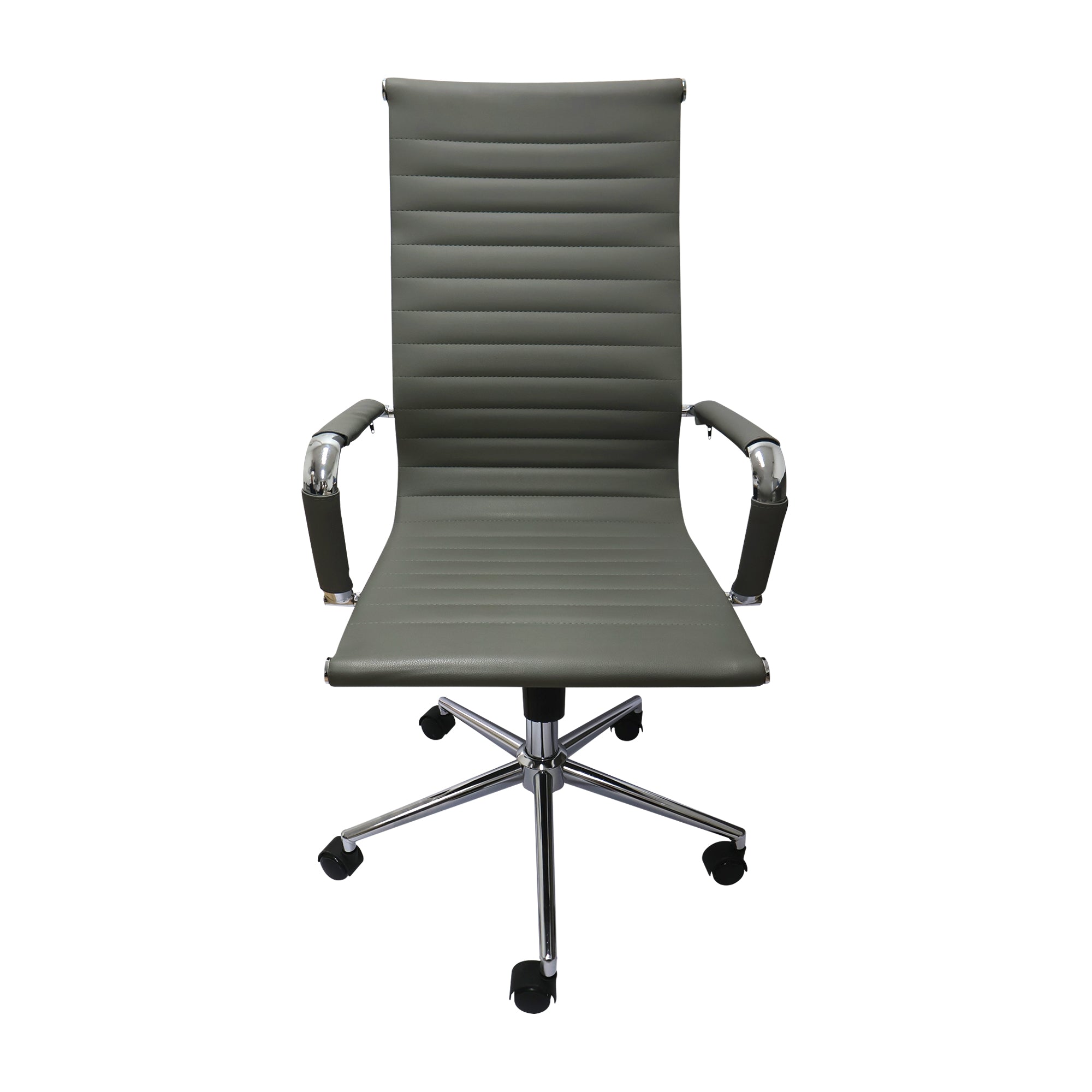 Silla de oficina ESTERILLA Alta Gris DROPSHI