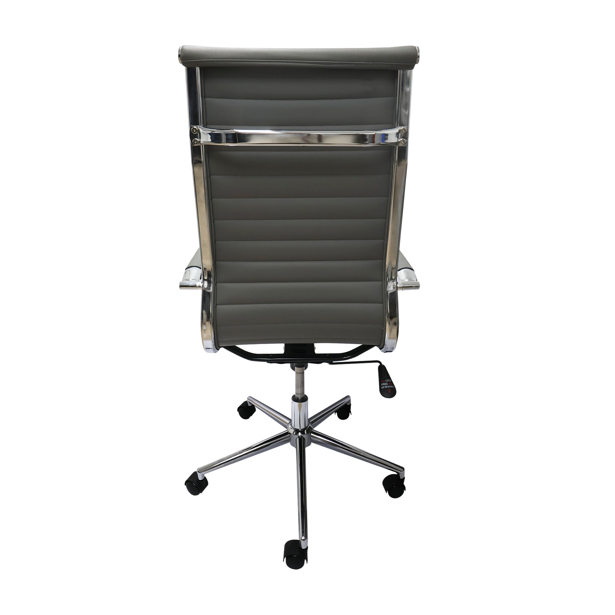 Silla de oficina ESTERILLA Alta Gris DROPSHI