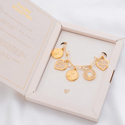 Pulsera Padre Nuestro + Caja especial