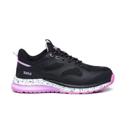 Calzado de Seguridad SAGA Deportivo Ref. 7501 Rosa/Negro